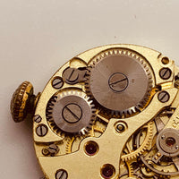 Damas de oro ankra chapada en oro reloj Para piezas y reparación, no funciona