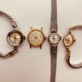 Mucho 4 art deco Timex Relojes para piezas y reparación: no funciona