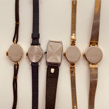 Lot of 5 Luxury Timex Watches for Parts & Repair - NOT WORKING