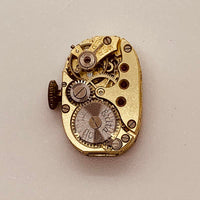 Art déco militaire d'or plaqué 100 montre pour les pièces et la réparation - ne fonctionne pas