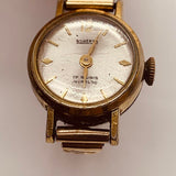 Vintage de la década de 1960 Silberta 17 Joyas reloj Para piezas y reparación, no funciona