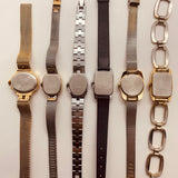 Molte 6 donne Timex Vestiti orologi per parti e riparazioni - Non funziona