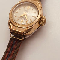 Art Deco Ladies 17 Rubis reloj Para piezas y reparación, no funciona