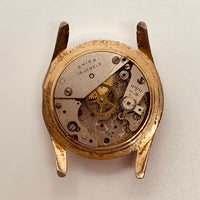 Hoba 15 Jewels Watch Antimagnetic Watch for Parts & Repair - لا تعمل