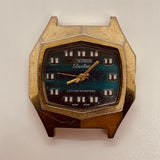 Quadrante blu Kronotron Electra Hong Kong orologio per parti e riparazioni - Non funziona