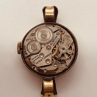 Art Deco Clinton Swiss 7 Joyas reloj Para piezas y reparación, no funciona