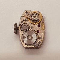 Damas del tanque art deco de los años 50 reloj Para piezas y reparación, no funciona