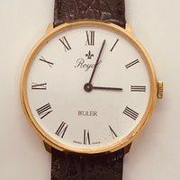 Royal Buler Swiss Made Mechanical Watch for Parts & Repair - NOT WORKING