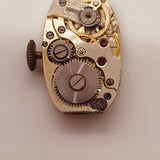 1940er Jahre Art Deco Tank Uhr Für Teile & Reparaturen - nicht funktionieren