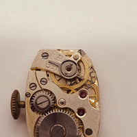 Orologio da serbatoio Art Deco degli anni '40 per parti e riparazioni - Non funziona