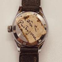 Blaues Zifferblatt 1970er Action Antichoc Uhr Für Teile & Reparaturen - nicht funktionieren