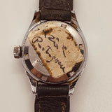 Blaues Zifferblatt 1970er Action Antichoc Uhr Für Teile & Reparaturen - nicht funktionieren
