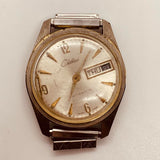 Chateau Automatic Swiss Day Date Watch for Parts & Repair - NOT WORKING
