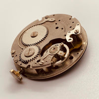 Edward Waldman Dial negro suizo reloj Para piezas y reparación, no funciona