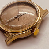 Phillitime antimagnetisches braunes Zifferblatt Uhr Für Teile & Reparaturen - nicht funktionieren