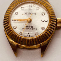 Geneva Hongkong antimagnetisch Uhr Für Teile & Reparaturen - nicht funktionieren
