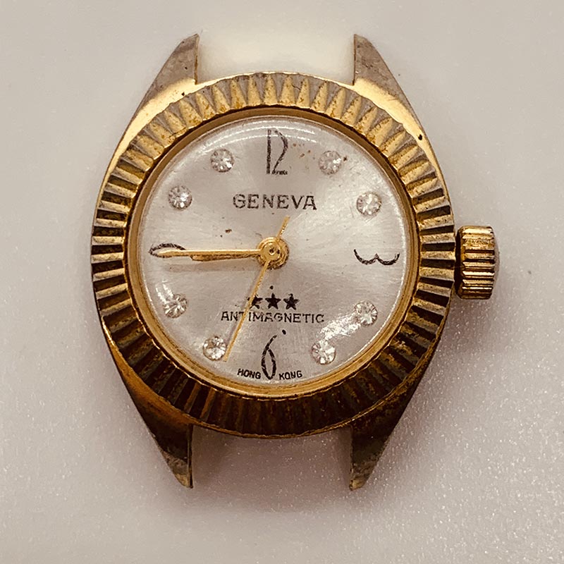 Geneva Hong Kong Antimagnetic Watch for Parts & Repair - NOT  display picture 1