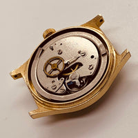 Phillitime Antimagnetic Brown Dial Watch for Parts & Repair - NOT WORKING