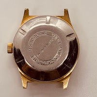 Phillitime Antimagnetic Brown Dial Watch for Parts & Repair - NOT WORKING