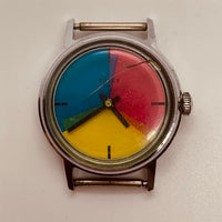 1969 Timex David Pakter/Krauss "Color Flicks" Watch for Parts & Repair - NOT WORKING