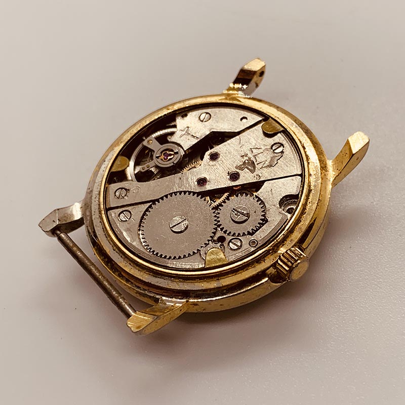 Suizo White Dial Mechanical Watch for Parts & Repair - NOT WORKING ...