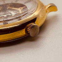 Orologio meccanico scheletro Piranha per parti e riparazioni - Non funzionante