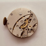 Art Deco Deutsch FHA Gold plattiert Uhr Für Teile & Reparaturen - nicht funktionieren