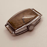 1940s Art Deco Military Trench Watch for Parts & Repair - NOT WORKING