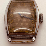 1940s Art Deco Military Trench Watch for Parts & Repair - NOT WORKING