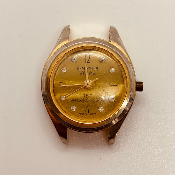 Remington Electra 360 viejo reloj Para piezas y reparación, no funciona