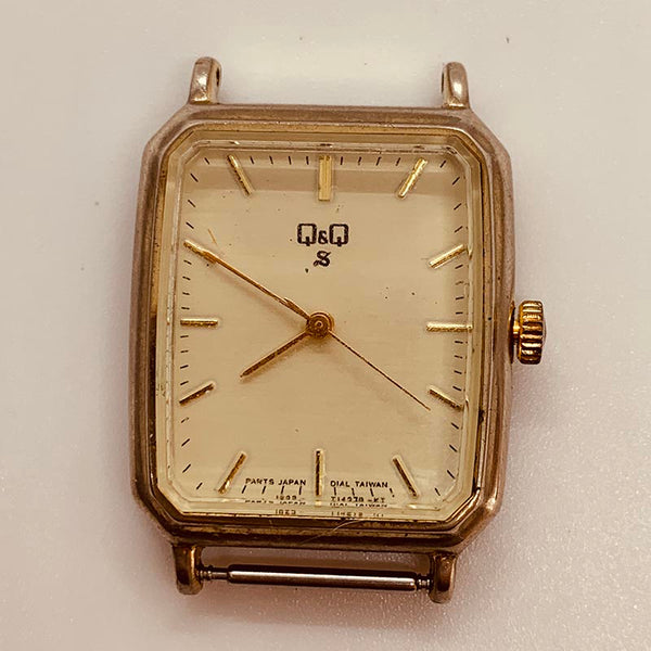 Q&Q S Japan Parts Taiwan Dial Watch for Parts & Repair - NOT WORKING