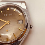 1980s Daiko Date Mechanical Watch for Parts & Repair - NOT WORKING