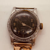 1940s Etanche Herma Military Trench Watch for Parts & Repair - NOT WORKING