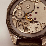 Orientex azul dial 19 joyas reloj Para piezas y reparación, no funciona