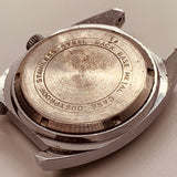 Alte rechteckige mechanische Uhr Für Teile & Reparaturen - nicht funktionieren
