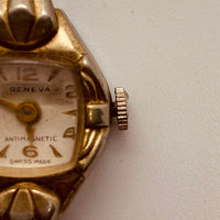 Sorna 7 Jewels Geneva Antimagnetic Swiss Made Watch for Parts & Repair - NOT WORKING