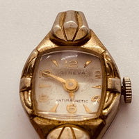 Sorna 7 Juwelen Geneva Antimagnetisches Schweizer hergestellt Uhr Für Teile & Reparaturen - nicht funktionieren