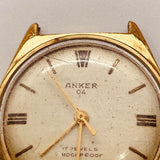Anker 04 17 Jewels Shockproof Watch for Parts & Repair - NOT WORKING