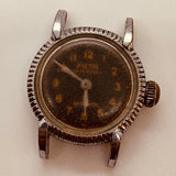 Mecánico antiguo de la década de 1950 reloj Para piezas y reparación, no funciona