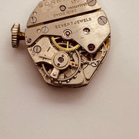 Sorna 7 bijoux Geneva Suisse antimagnétique faite montre pour les pièces et la réparation - ne fonctionne pas