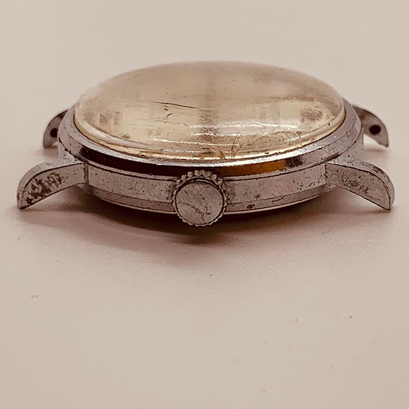 Rotary 17 Jewels Incabloc Swiss Windup Watch for Repair NOT WORKING