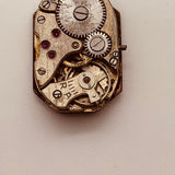 1940S ART DECO HUMA 761 orologio per parti e riparazioni - Non funziona