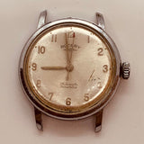 Rotary 17 joyas Incabloc Bufanda suiza reloj Para piezas y reparación, no funciona