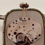 1970s Timex ساعة مستطيلة للأجزاء والإصلاح - لا تعمل