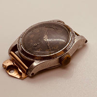 Orologio militare Etache Herma degli anni '40 per parti e riparazioni - Non funziona