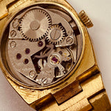 Bergana 17 Jewels Gold montre pour les pièces et la réparation - ne fonctionne pas