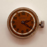 1940 WWII CROTON AQURADICO reloj Para piezas y reparación, no funciona