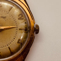 Orologio meccanico di Herma French degli anni '70 per parti e riparazioni - Non funziona