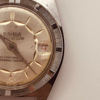 Movimiento suizo Ramba de Luxe reloj Para piezas y reparación, no funciona
