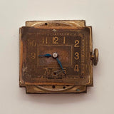 1950 Françable ACIER INOXYDABLE Français montre pour les pièces et la réparation - ne fonctionne pas